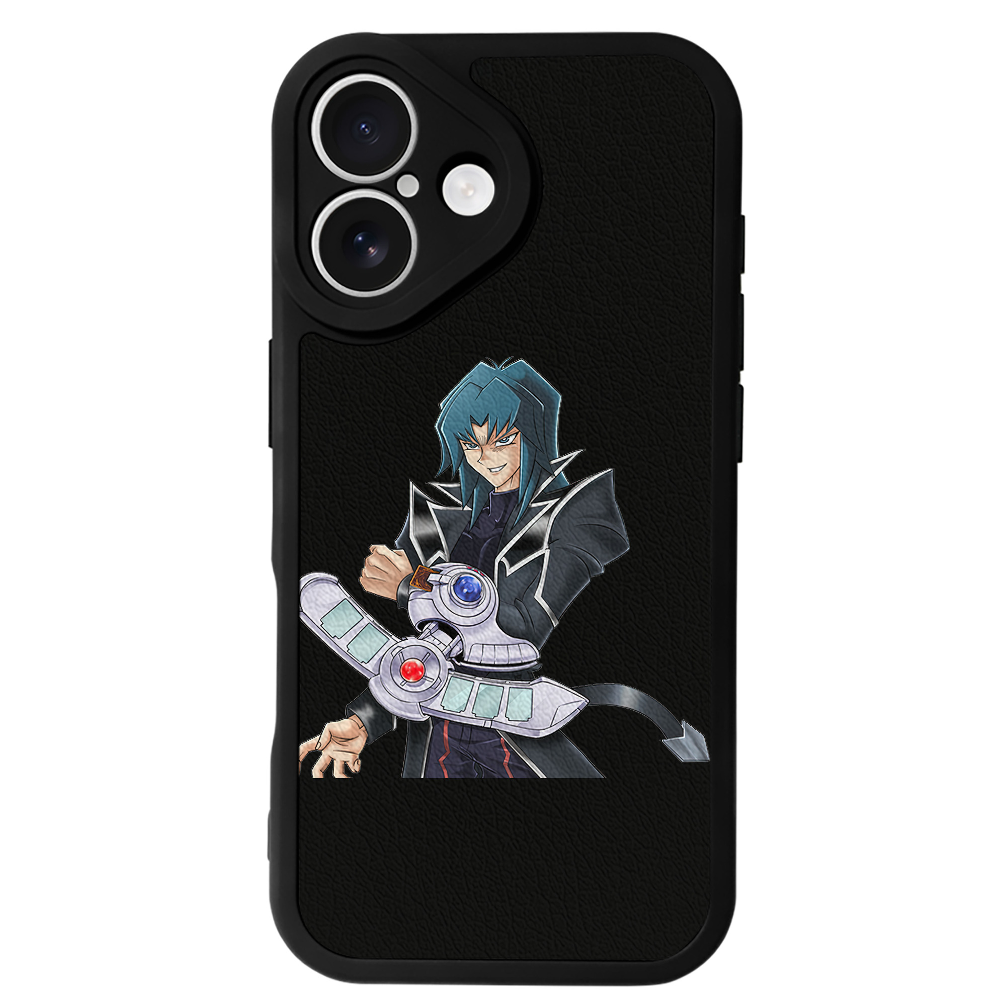 遊☆戯☆王 Yu-Gi-Oh! 【iPhone 16シリーズ対応】シリコンスマホケース（レザー調） 材質：シリコン